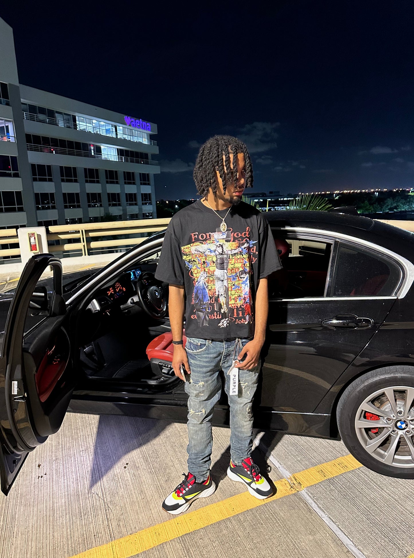 For God Oversized Tee