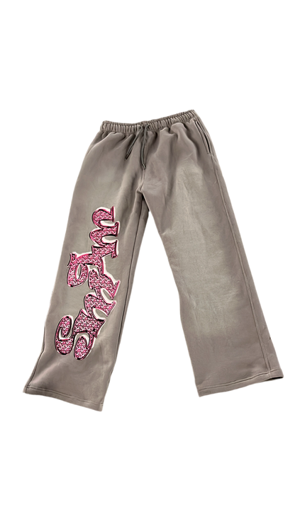 Pink Diamond Oversized Sweats