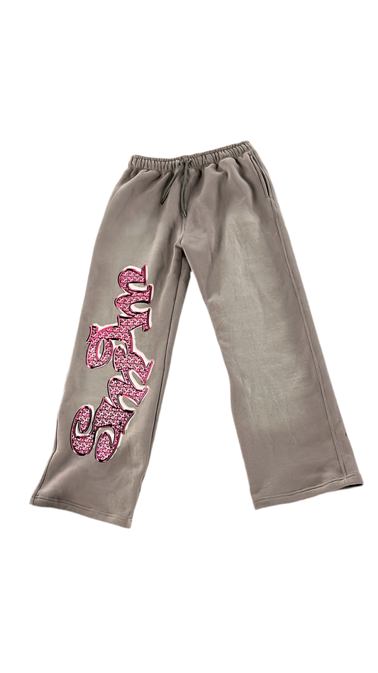 Pink Diamond Oversized Sweats